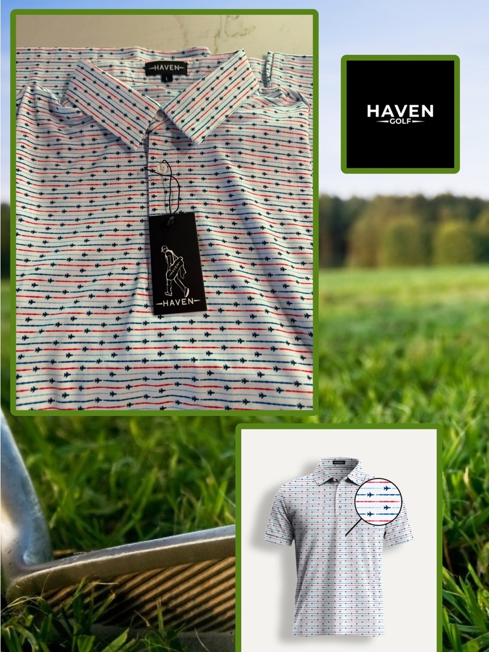🆕 Haven Flyover Polo ~ The Americans Collection